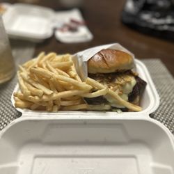 Smash IE - Bbq burger and fries