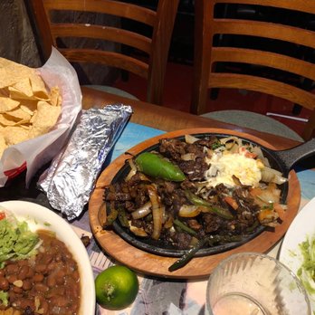 Polvos South - Fajitas family style.  Great taste. - Mexican Near Me - Austin, Texas