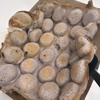 Let's Boba - Taro waffle - Bubble Tea Near Me - Los Angeles, California