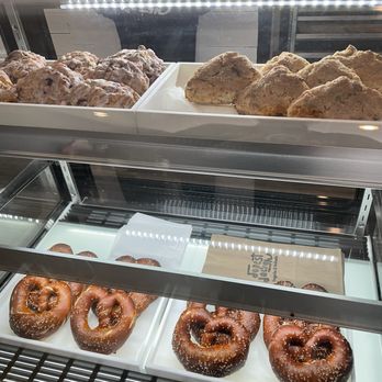 Dopest Dough - Bakery display - Bagels Near Me - East Aurora, New York