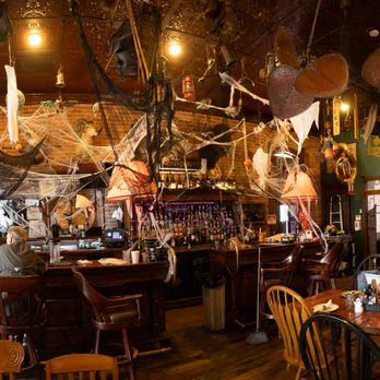McGarity's Restaurant & Saloon - The inside has great decor, especially at Halloween. - American Near Me - Jefferson, Texas
