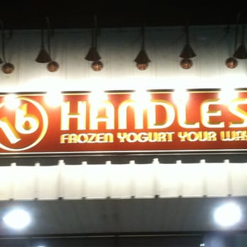 16 Handles - Newly Light sign for 16 Handles , New City  Location - Ice Cream & Frozen Yogurt Near Me - New City, New York