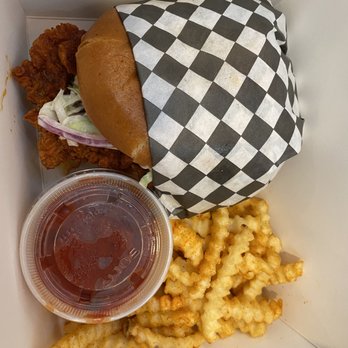 Jay Bird's Chicken - Sandwich w/ Fries. - Chicken Shop Near Me - Long Beach, California Jay Bird's Chicken - Sandwich w/ Fries. - Chicken Shop Near Me - Long Beach, California