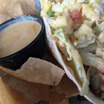 Jimmy Hula's - Luau Taco with a $3 side of queso - Seafood Near Me - Winter Park, Florida Jimmy Hula's - Luau Taco with a $3 side of queso - Seafood Near Me - Winter Park, Florida