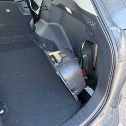 Red Rocks Locksmith Boulder - how the back of the car was left.