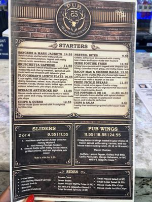 Menu photo 5 Pub 55 Lubbock, TX