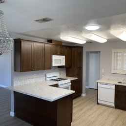 a clean kitchen