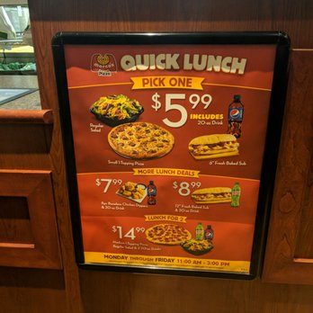 Marco's Pizza - a quick lunch menu - Pizza Near Me - Youngstown, Ohio