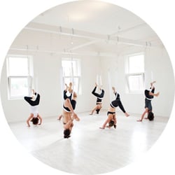 Body Flow Yoga - Aerial Yoga. Photo from website