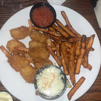 Churchill's Food & Spirits - Fried shrimp and sweet potato fries - American Near Me - Flint, Michigan