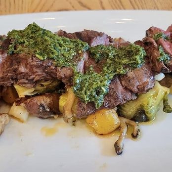Boca - Skirt steak with chimichurri and veggies - New American Near Me - Sarasota, Florida