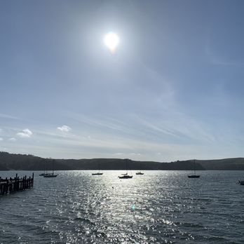 The Marshall Store - View from rear deck - Seafood Near Me - Marshall, California