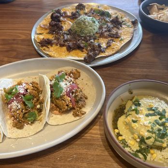 Blanco Cocina + Cantina - Chorizo and Egg Tacos, Short Rib Machaca, Sweet Corn Tamale - Tacos Near Me - Denver, Colorado