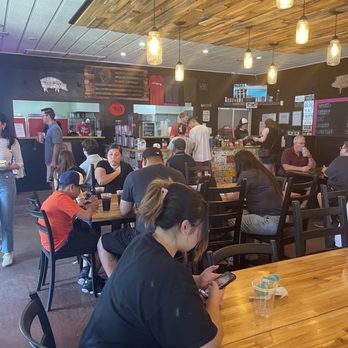 CorkScrew BBQ - Full tables - Barbeque Near Me - Spring, Texas