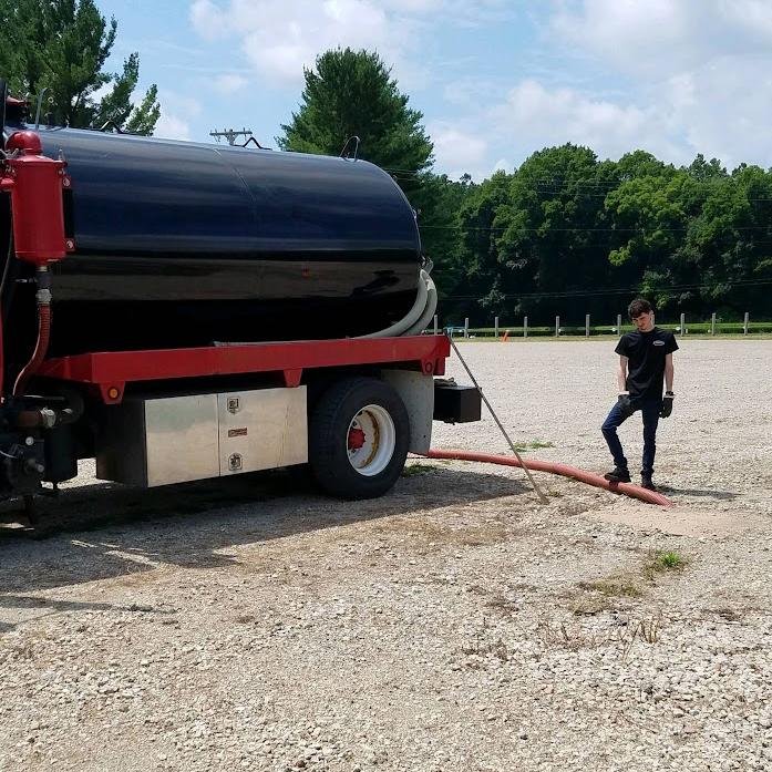 Slide of Brown Drain Service