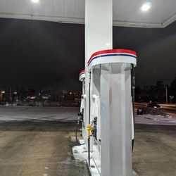Pioneer - The diesel pump is next to me.
