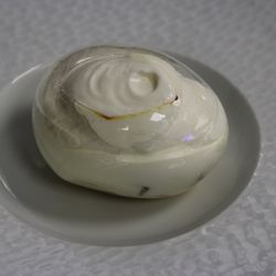 Auberge des Baronnies - Bulle de sucre surprise, une présentation folle et des papilles comblées !