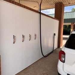 Edmond Auto Wash - Air dryer in wash bay
