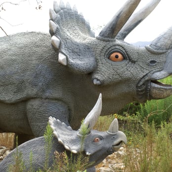 Cabazon Dinosaurs - Triceratops family. - Museums Near Me - Cabazon, California