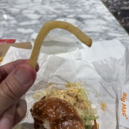 Sad soggy French fry