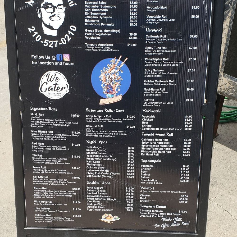Menu Menu