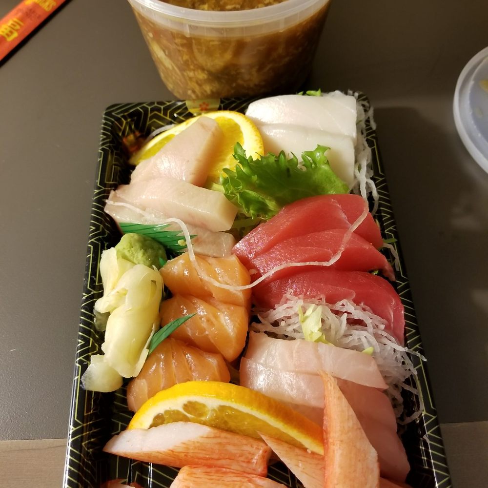 Wild Ginger Asian Bistro - Piss poor sashimi dinner...and they forgot the rice. - Sushi Bars Near Me - Lancaster, Ohio Wild Ginger Asian Bistro - Piss poor sashimi dinner...and they forgot the rice. - Sushi Bars Near Me - Lancaster, Ohio