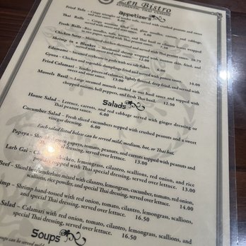 Zen Bistro - Menu - Thai Near Me - Daytona Beach, Florida Zen Bistro - Menu - Thai Near Me - Daytona Beach, Florida