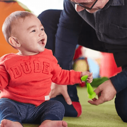 Give your child space to move, explore, and follow their curiosity in our colorful indoor play area in Coral Gables...