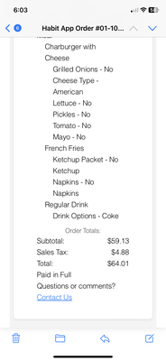 Menu photo 2 Habit Burger & Grill Ogden, UT Menu photo 2 Habit Burger & Grill Ogden, UT