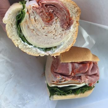 Fragapane Bakeries - There is literally no room for lettuce, tomato and onion!  So much turkey, capicola and salami! - Delis Near Me - North Olmsted, Ohio