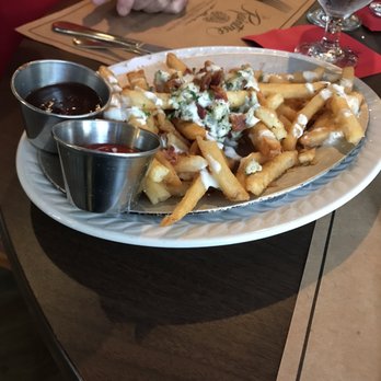 The Raintree Restaurant - Blue cheese and bacon French fries - American Near Me - Saint Augustine, Florida