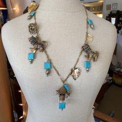 Key Antiques - David also makes his wonder jewelry by repurposing old Antique items!! They work incredibly in his store
