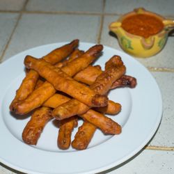 Granja Sant Francesc - Calçots arrebossats i romesco 10,50€