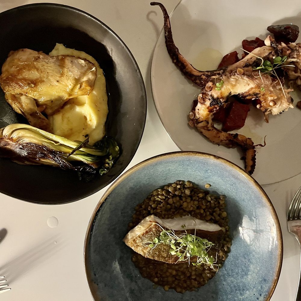 Derrière - Chicken, Octopus and Cod - Modern European Near Me - Paris, 75 Derrière - Chicken, Octopus and Cod - Modern European Near Me - Paris, 75