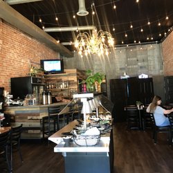 Odie's - Inside view... such a cute spot! Even the bathrooms were cute!