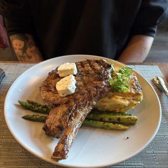 The Hero Ranch Kitchen - bone in ribeye - American Near Me - Saratoga, California The Hero Ranch Kitchen - bone in ribeye - American Near Me - Saratoga, California