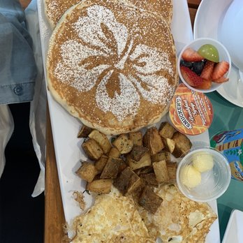 Chloez Cafe - Two Buttermilk Pancakes & Two Eggs - Breakfast & Brunch Near Me - Fairfax Station, Virginia