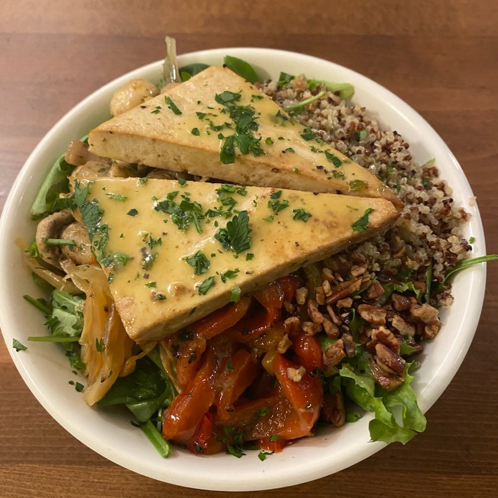 DC Vegan - Tofu Mushroom Bowl - Vegan Near Me - Washington, DC, District of Columbia DC Vegan - Tofu Mushroom Bowl - Vegan Near Me - Washington, DC, District of Columbia