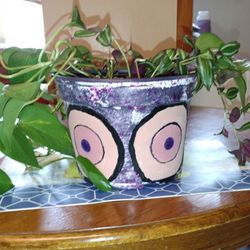 Inga Darling's Plants and More - Half Wandering Dude, half Golden Photo, named "Big Titties in abstract"