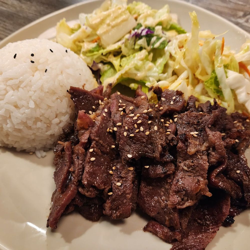 Oishii Teriyaki - 2025 beef teriyaki plate. $18 after tax, before tip. 4/5. Wouldn't come again. Decent/OK. - Japanese Near Me - Auburn, California Oishii Teriyaki - 2025 beef teriyaki plate. $18 after tax, before tip. 4/5. Wouldn't come again. Decent/OK. - Japanese Near Me - Auburn, California