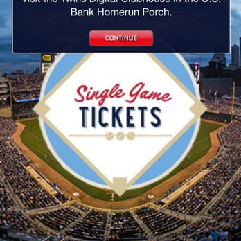 Minnesota Twins - Misleading advertising at its finest. The real prize after walking 15 minutes and missing a few innings, An ice cream coupon. :( - Professional Sports Teams Near Me - Minneapolis, Minnesota