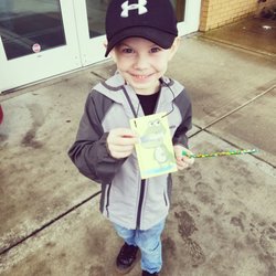 Three Creeks Community Library - First Library card!