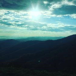 Tumblestone Tours & Transportation - The perfect view to start the morning! Really gorgeous up along the Blueridge Parkway!