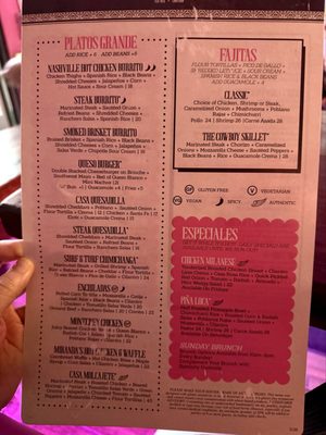 Menu photo 1 Miranda Lambert's Casa Rosa Nashville, TN Menu photo 1 Miranda Lambert's Casa Rosa Nashville, TN