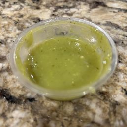 Green sauce! Green sauce!