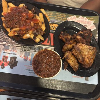 Gates Bar-B-Q - Burnt Burnt-E-Fries / chicken wings / baked potatoes - Barbeque Near Me - Kansas City, Missouri Gates Bar-B-Q - Burnt Burnt-E-Fries / chicken wings / baked potatoes - Barbeque Near Me - Kansas City, Missouri