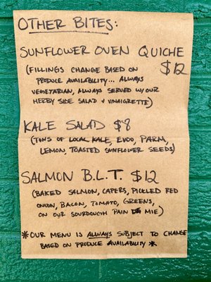 Menu photo 2 Sunflower Oven Jackson, MS