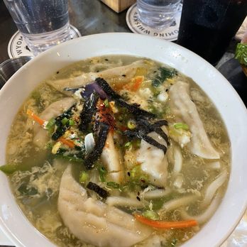 Bapp Korean Restaurant - Potsticker soup - Asian Fusion Near Me - Jackson, Wyoming