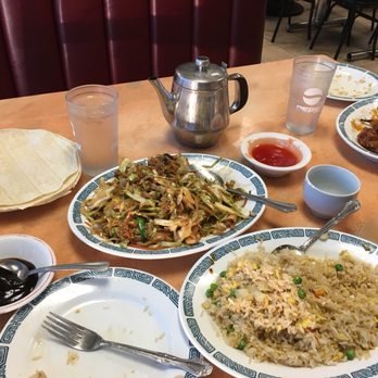 Joy Luck - Yumm..Mu Shu Chicken ,General Taos Chicken and Fried Rice ...A suggestion to the Owners.....Perhaps play some music and add a Fan - Chinese Near Me - Kingston, Washington