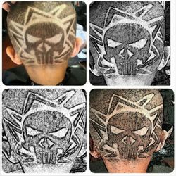 The Details Barbershop & Shave Parlor - The punisher design